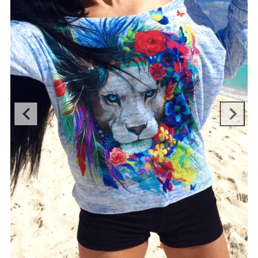 Beautiful Electro Threads Print